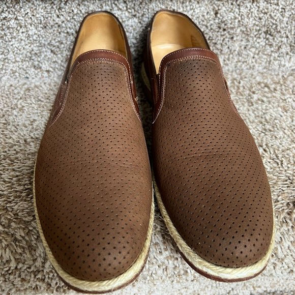 Mezlan Men\'s Brown Slip on Leather Loafers- main image 9